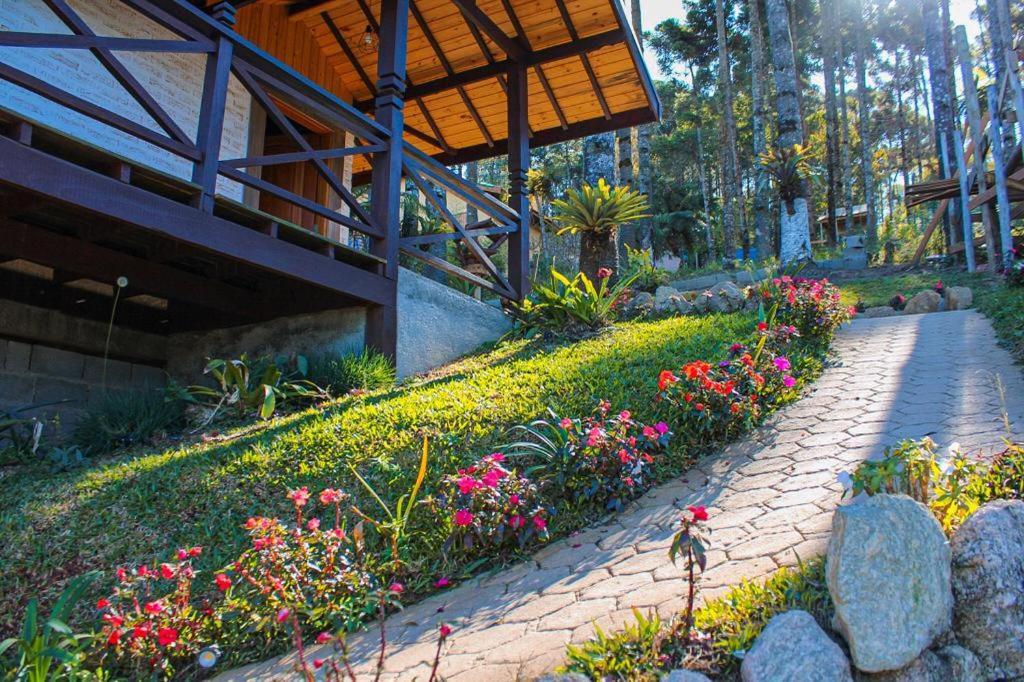 Chales Descanso Na Serra Монти-Верди Экстерьер фото
